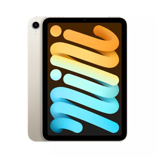 Apple iPad Mini 6th Gen WiFi , 4 GB , 64GB , Starlight