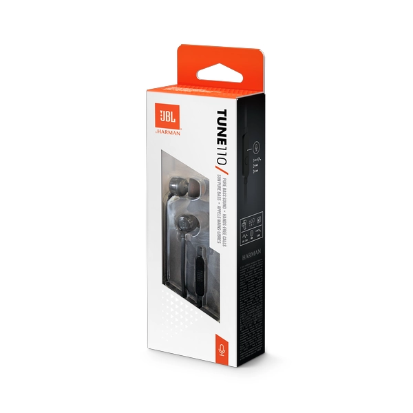 JBL Tune 110 , Black - Hover