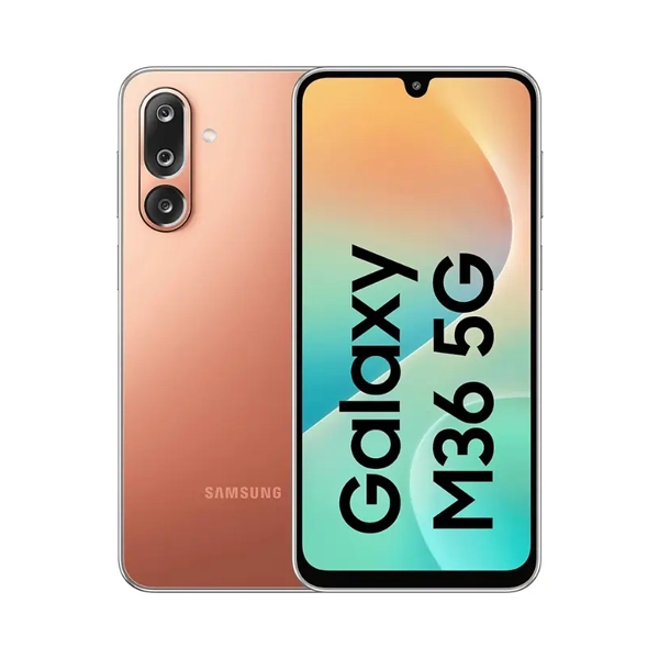 Samsung Galaxy M36 5G , 6 GB , 128GB , Velvet Black - Hover
