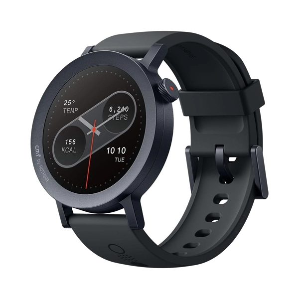 CMF By Nothing Watch Pro 2 With 1.32 Inch AMOLED Display  11 Days Battery life  IP68 Water And Dust Resistance 120 Sports Modes , Dark Grey - Hover