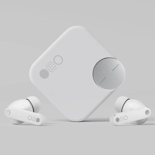 CMF by Nothing Buds Pro 2 Wirelesss earphones with HiFi sound, 50 dB Smart Active Noise Cancellation, 6 HD mics and Spatial Audio , Light Gray - Hover
