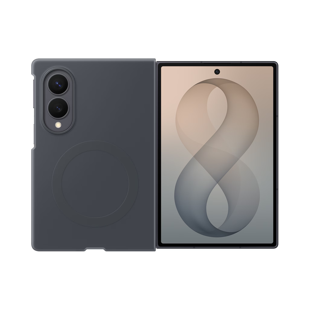 Samsung Galaxy Z Fold8 Silicone Magnet Case - Graphite , Graphite