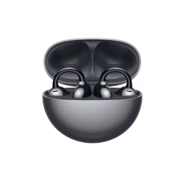 Huawei FreeClip Earbuds  Long Lasting Battery  AI Crystal Clear Sound  IP54 Resistance to Dust & Water , Black