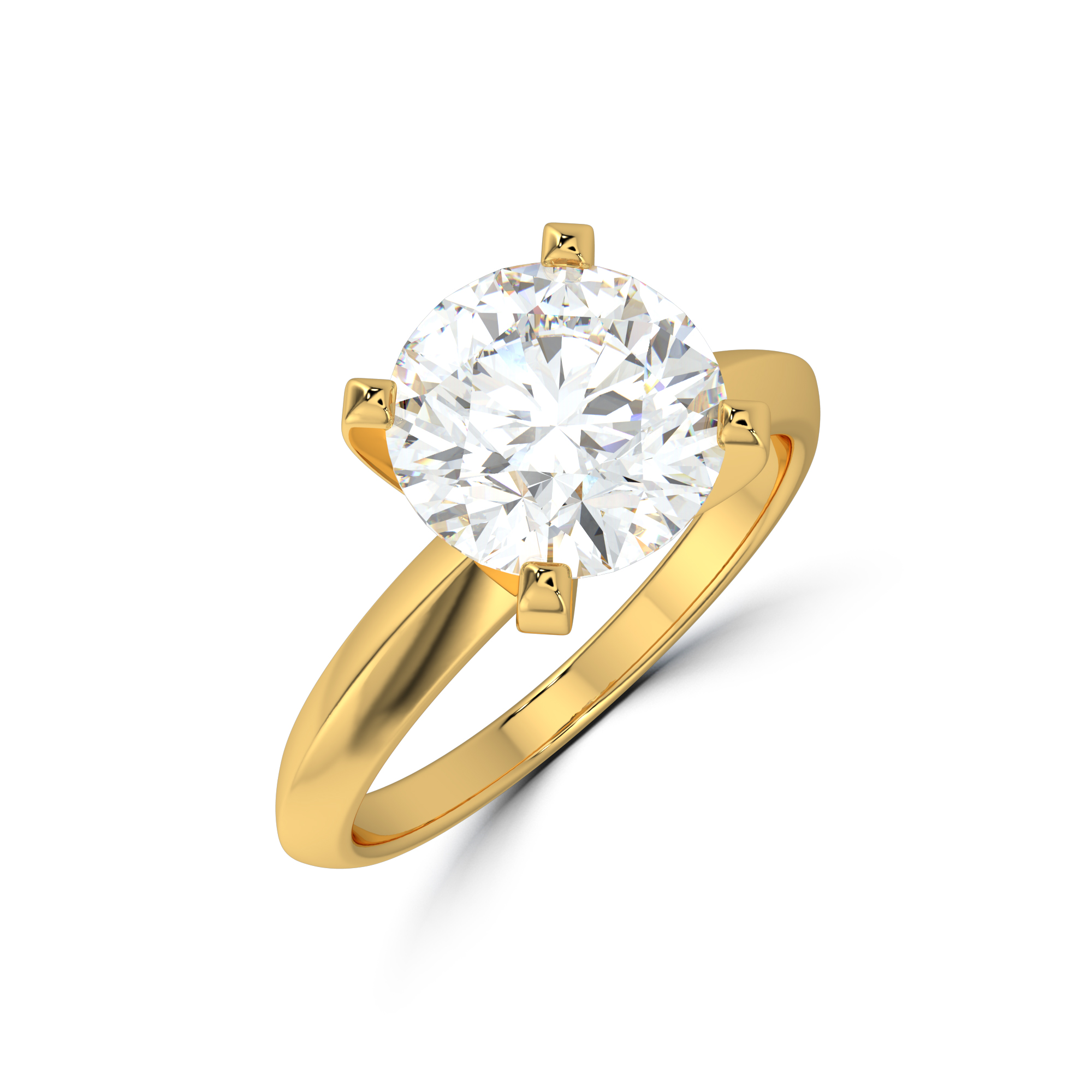 Classic Brilliant Solitaire Ring , 13