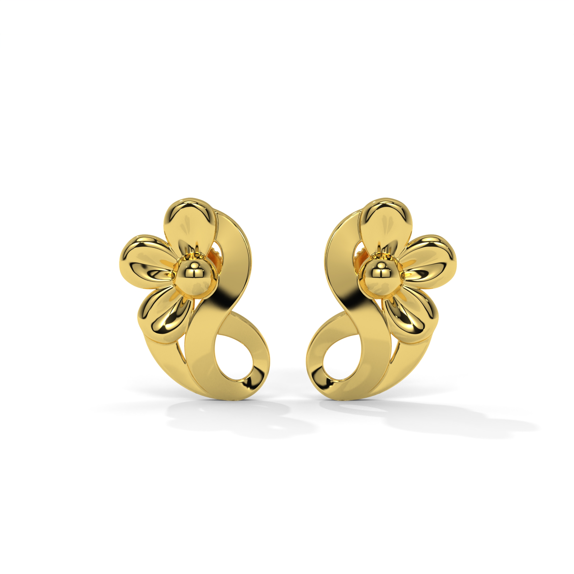 Infinity Bloom Studs , South Screw