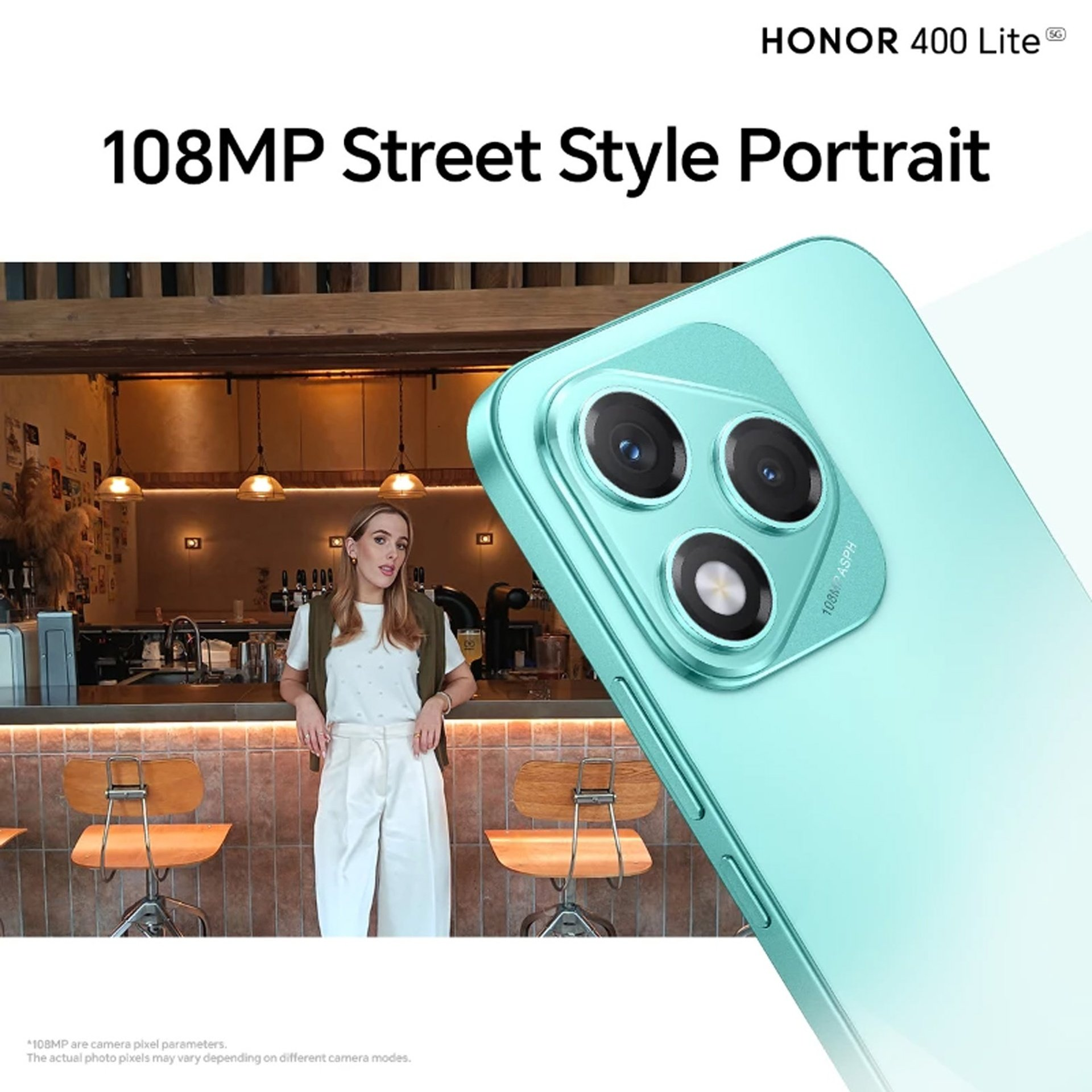 Honor 400 Lite , Marrs Green , Android , 8GB , 256GB - Hover