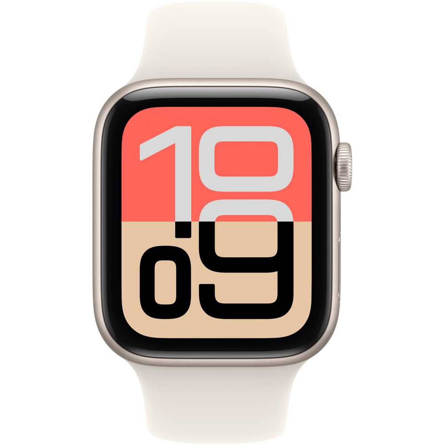 Apple Watch SE 3 GPS , Starlight , 40mm , Aluminium , Starlight Sport Band , M/L - Hover