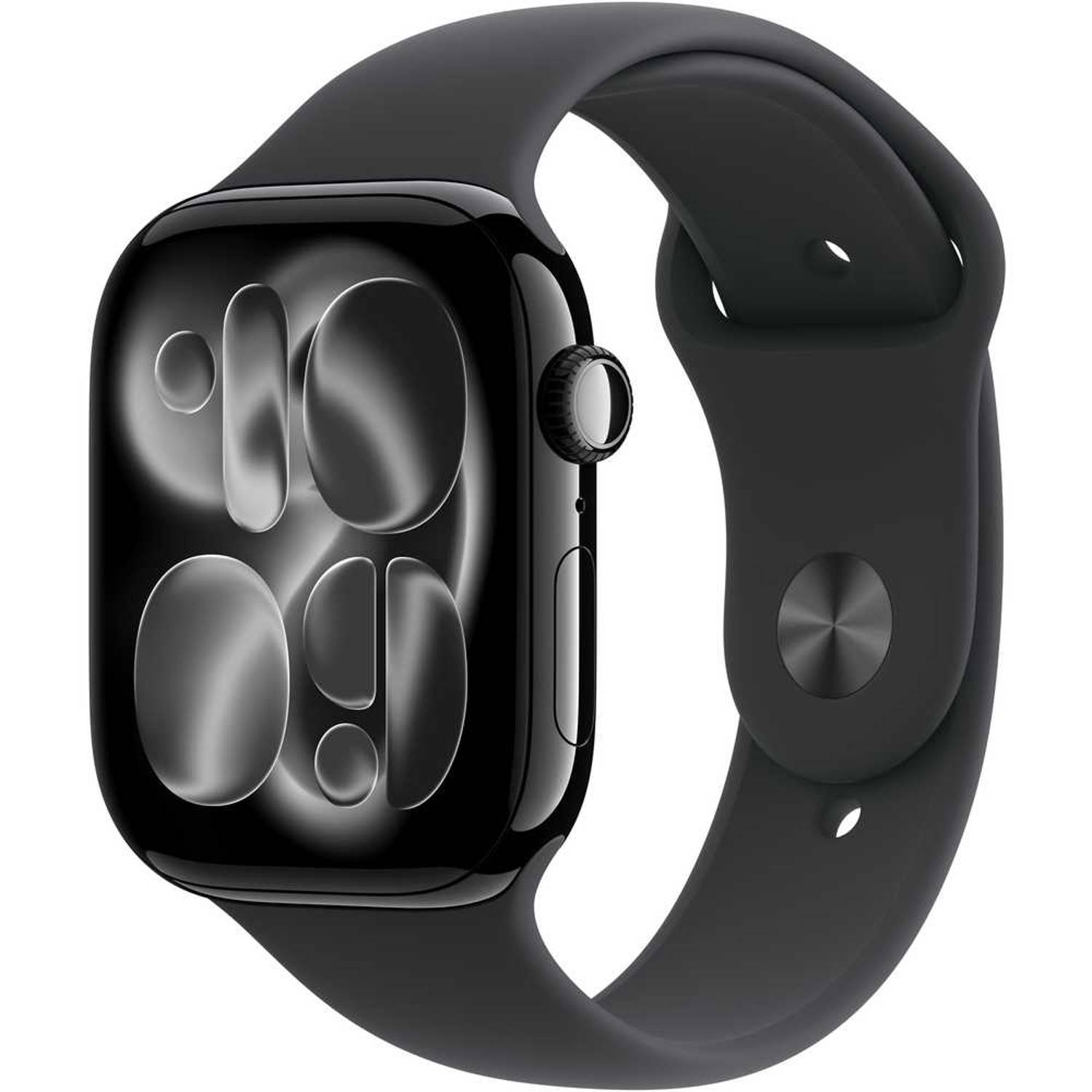Apple Watch Series 11 GPS , Jet Black , 46mm , Aluminium , Black Sport Band , M/L