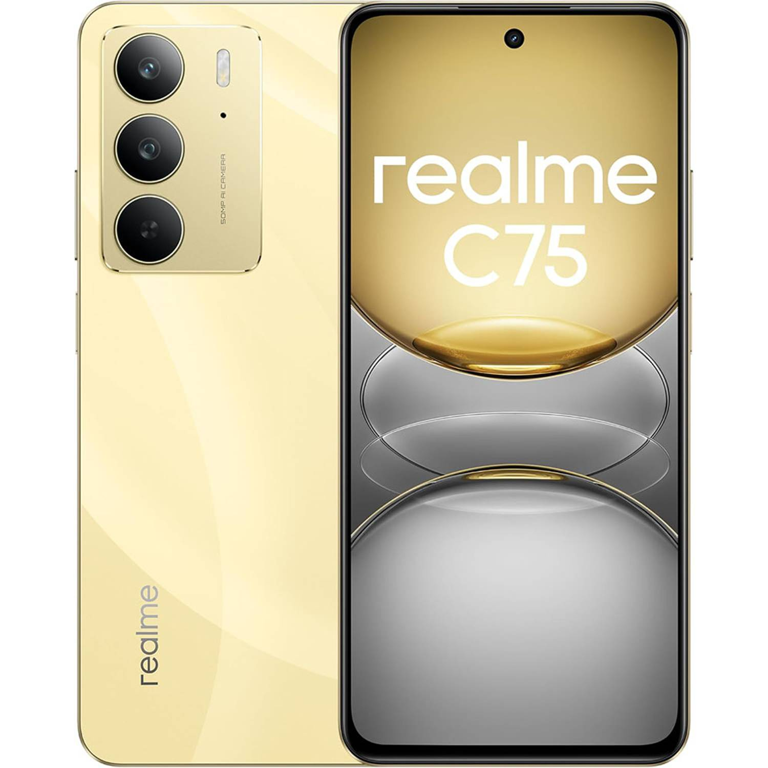 Realme C75 4G , Lightning Gold , Android , 8GB , 256GB