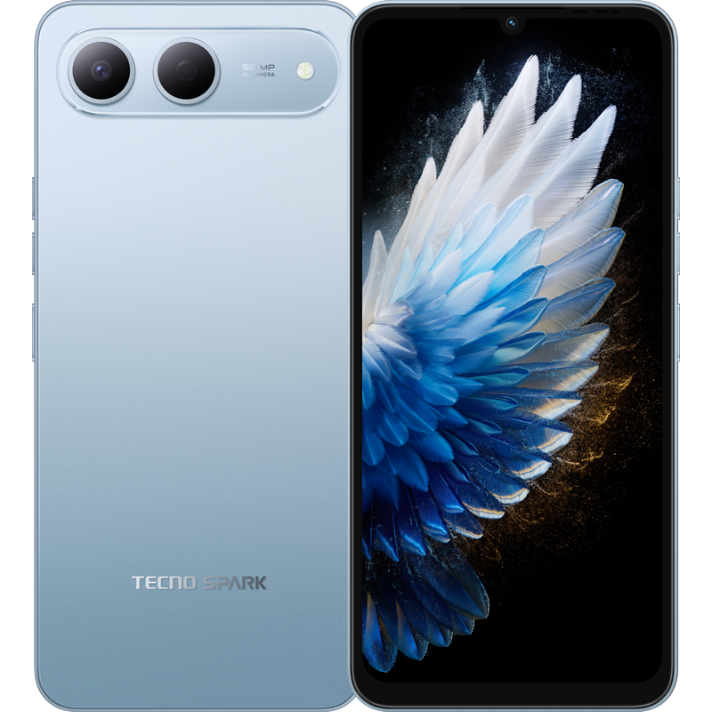 Tecno SPARK 40 5G , Sky Blue , Android , 4GB , 128GB