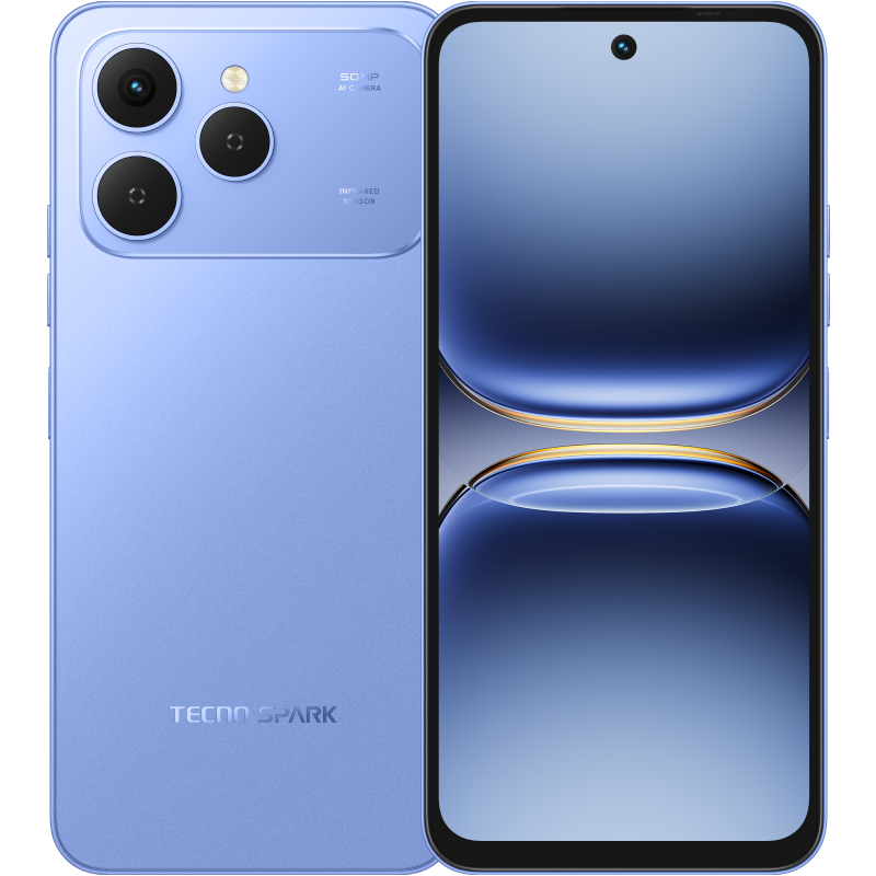 Tecno Spark 40 4G , Mirage Blue , Android , 8GB , 256GB