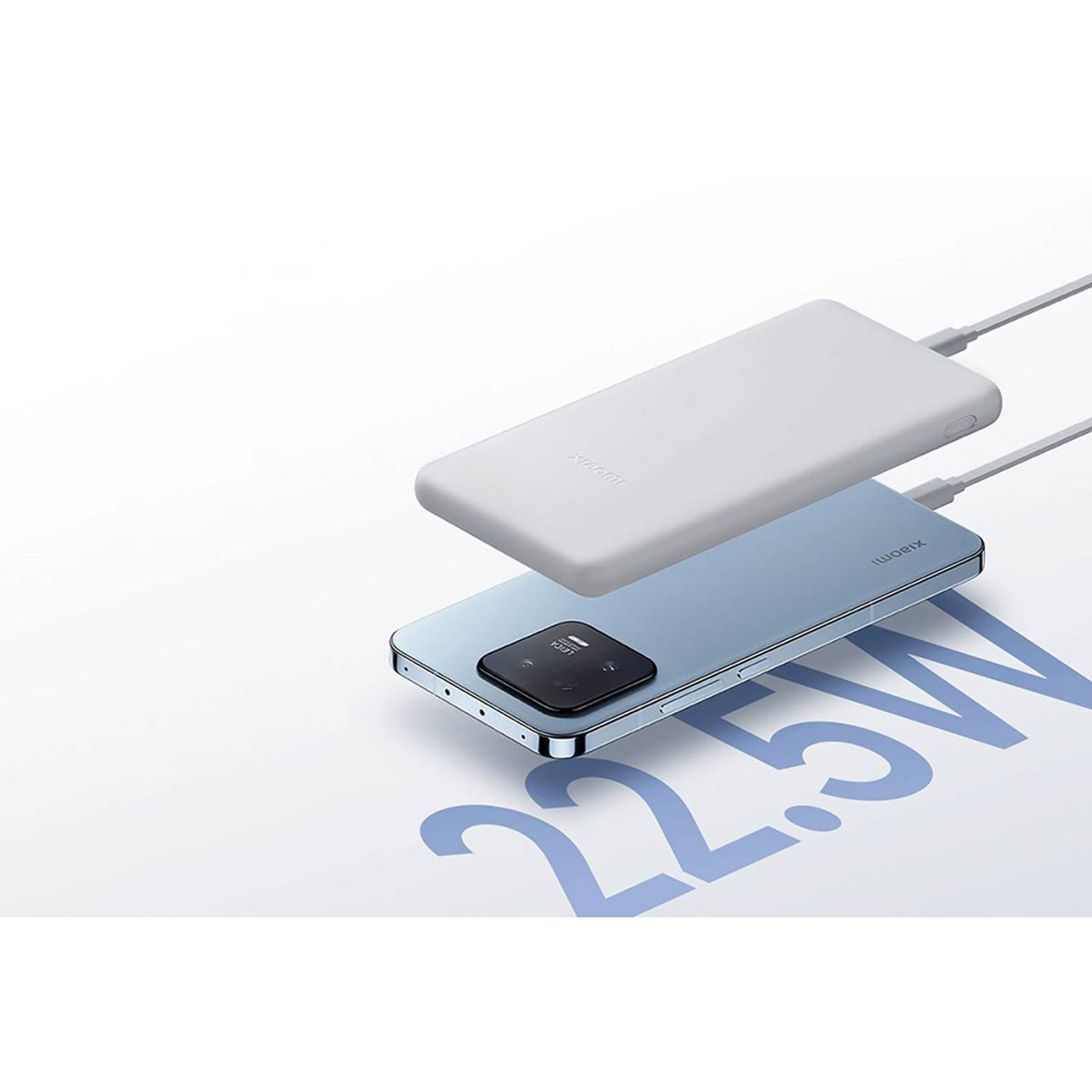 Xiaomi Power Bank 10000mAh 22.5W Lite , White - Hover