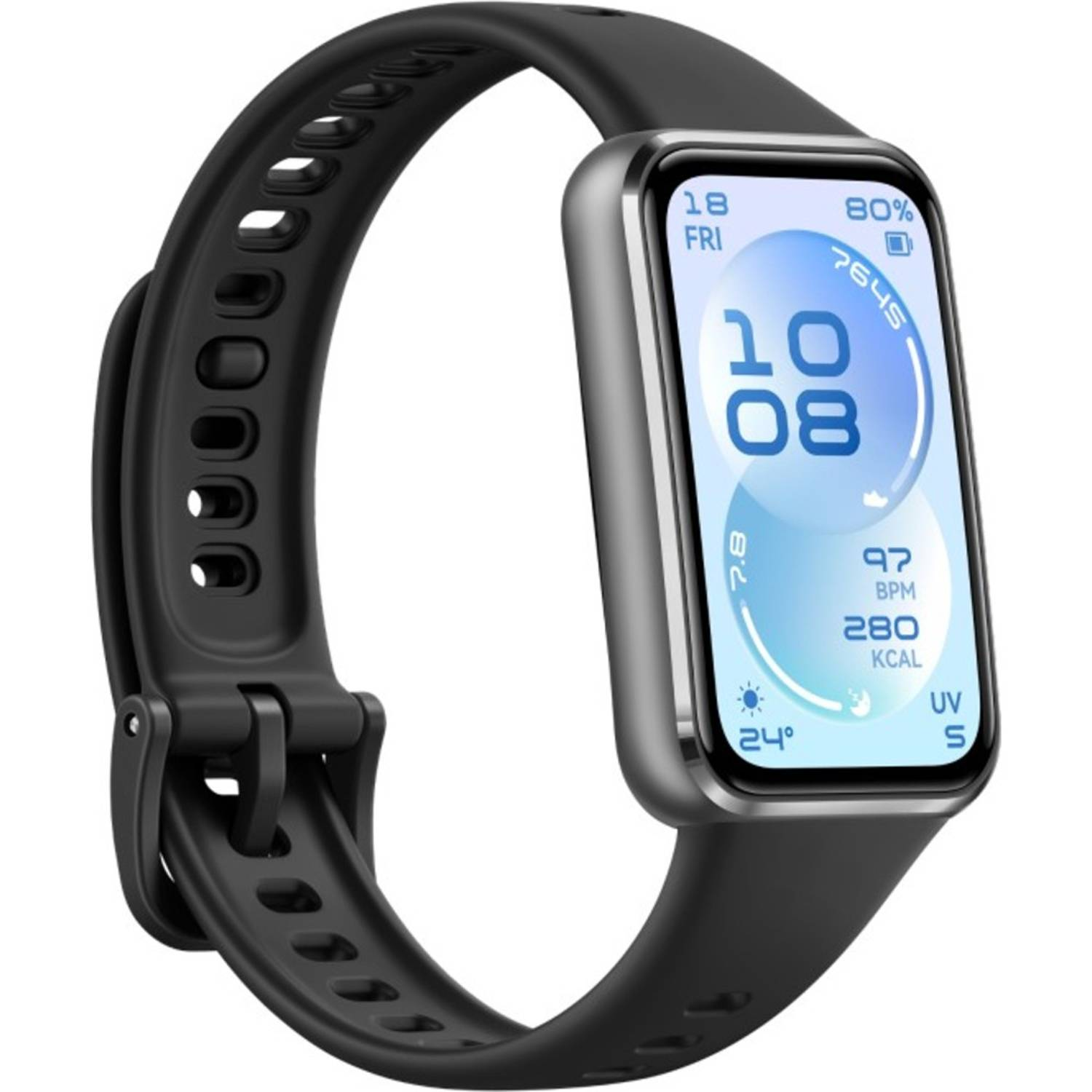 Huawei Band 11 Smartwatch , Black , Polymer Case - Hover