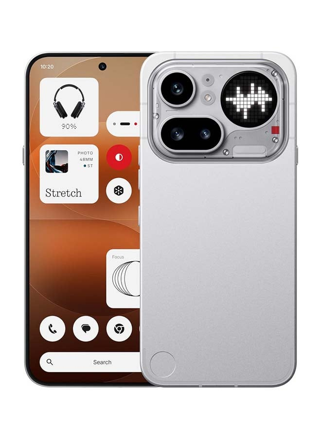 Nothing Phone (4a) Pro With CMF Watch 3 Pro , Silver , Android , 12GB , 256GB