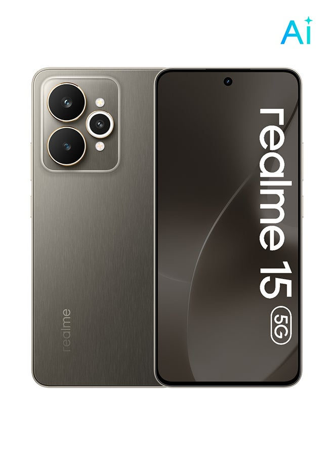 Realme 15 5G , Titanium , Android , 12GB , 256GB