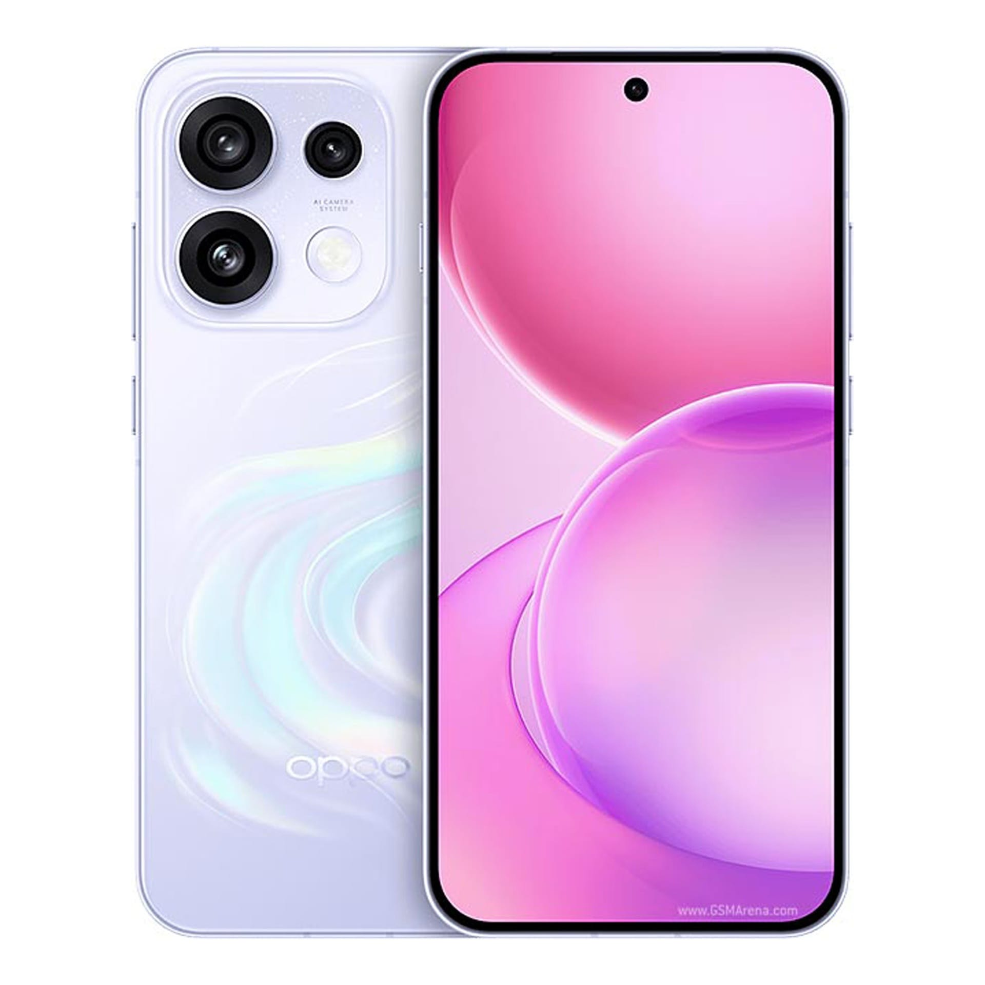 Oppo Reno16 5G , Light Violet , Android , 12GB , 256GB