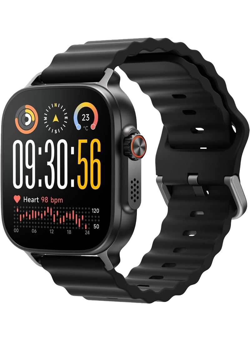 Realme Watch 5 Smartwatch , Black , 1.97 inch AMOLED - Hover