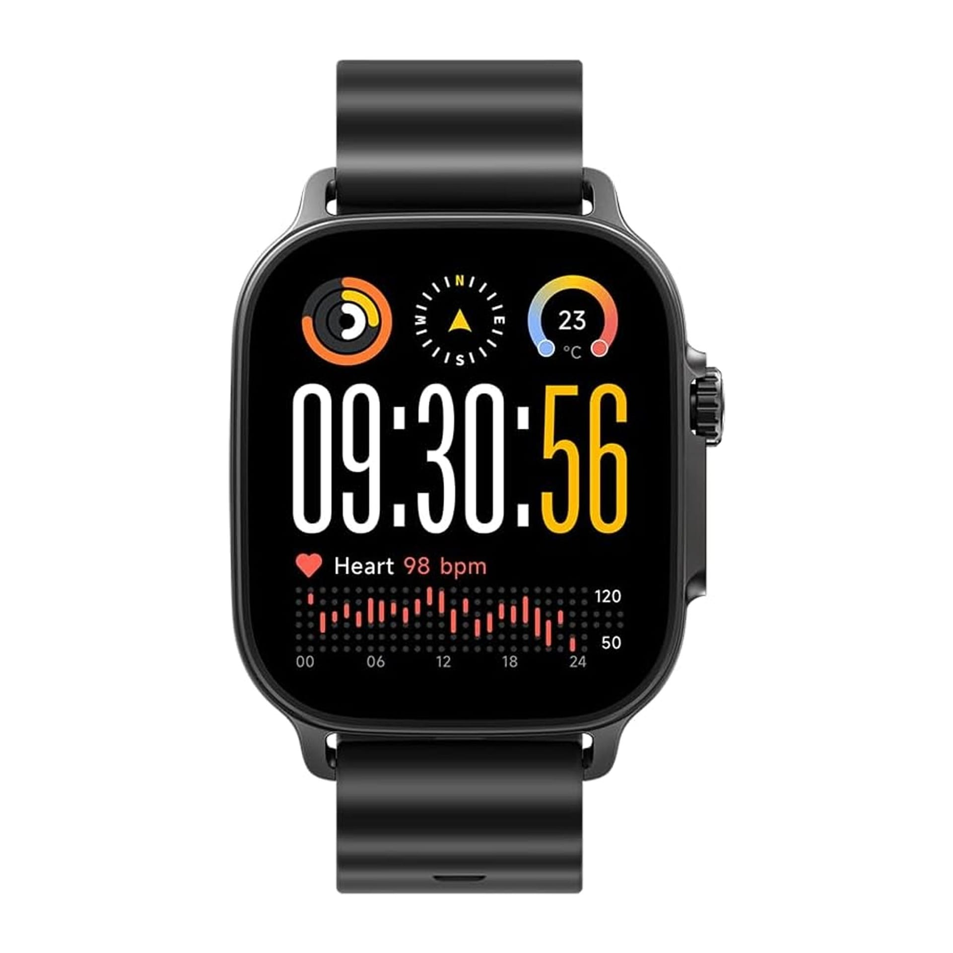 Realme Watch 5 Smartwatch , Black , 1.97 inch AMOLED