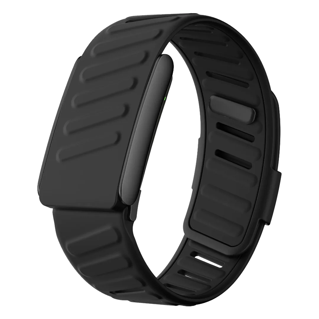 Porodo TrackFit Apex Screenless Fitness Tracker with Electrocardiogram Monitorong , Black