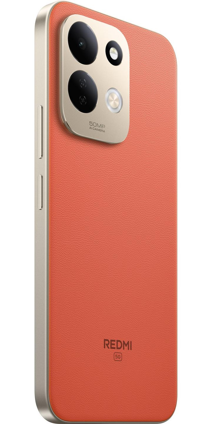 XIAOMI Redmi 17 5G , Orange , Android , 4GB , 128GB - Hover