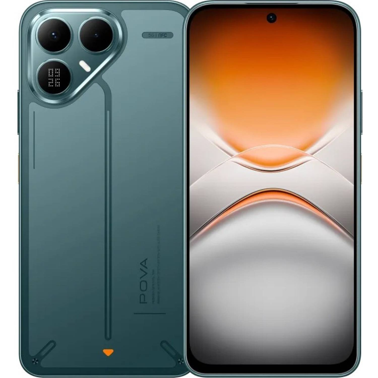 Tecno POVA 8 5G , Green , Android , 8GB , 256GB