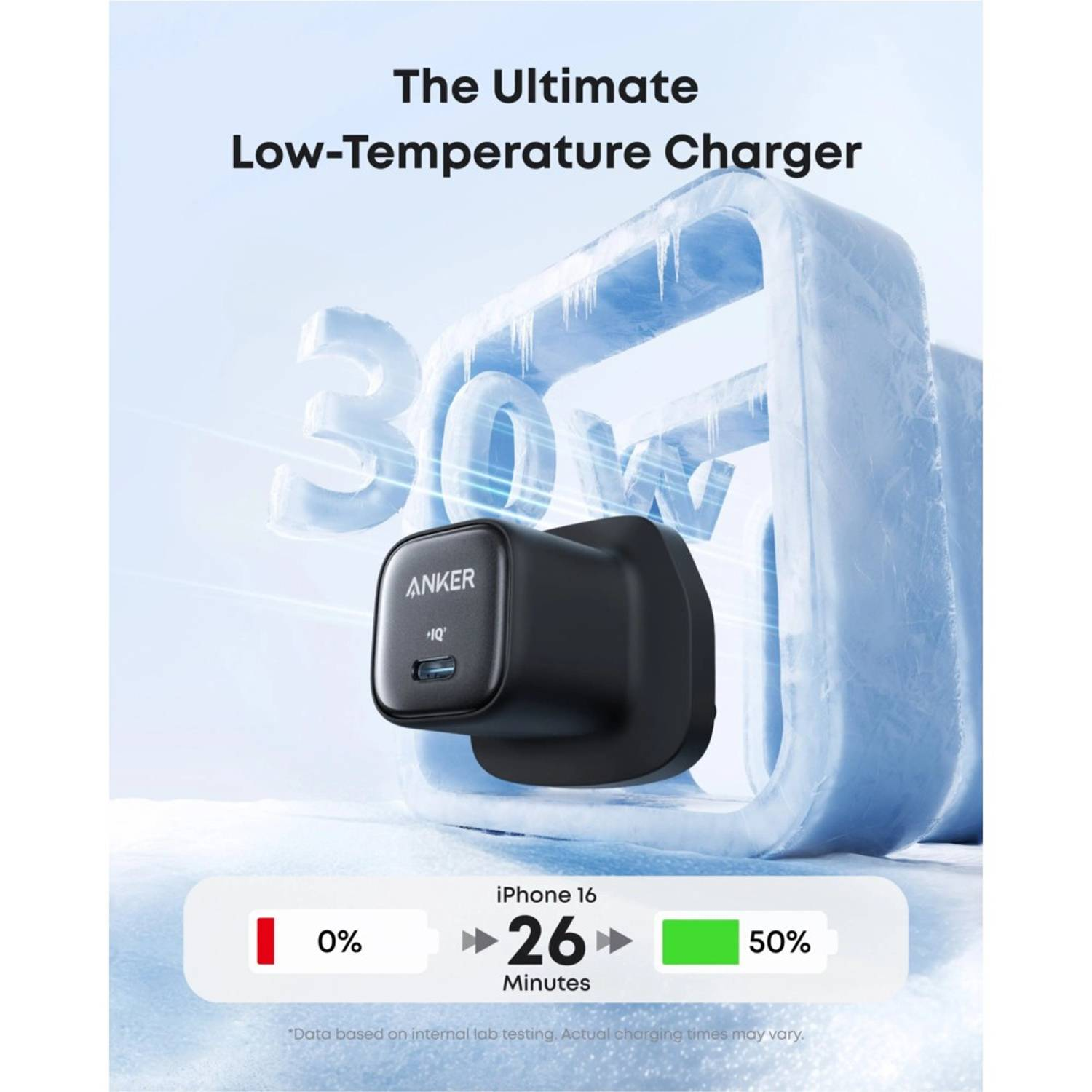 Anker Zolo 30W USB-C Charger , white - Hover