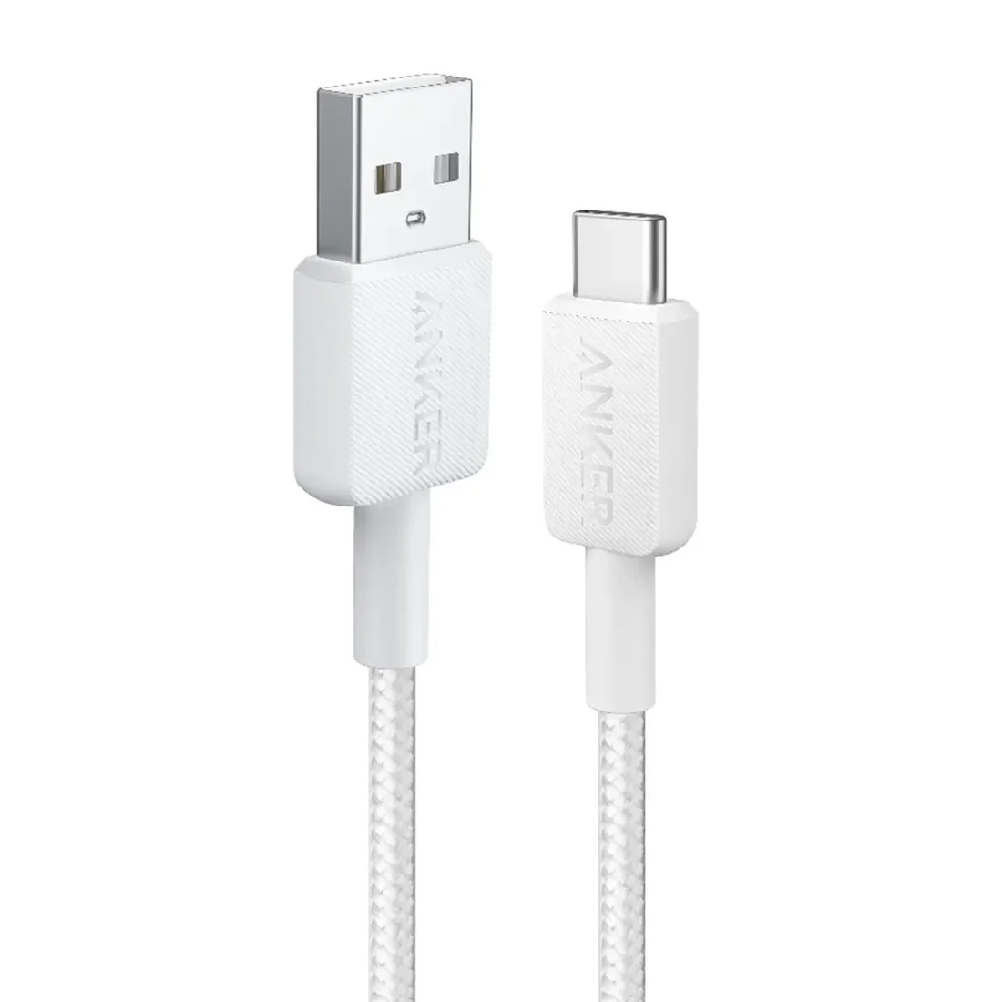 Anker 322 Usb-A To Usb-C Braided 3Ft Cable , white