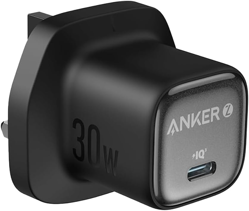 Anker Zolo Charger 30W With 3Ft Usb C To Usb C Cable , black - Hover